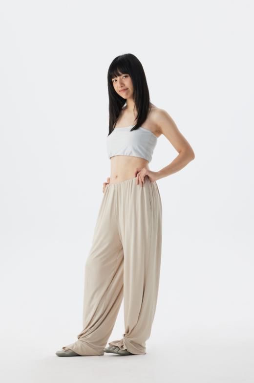 CryingCenter可束脚超柔超垂感无腰头阔腿裤休闲裤 哭喊中心 商品图3