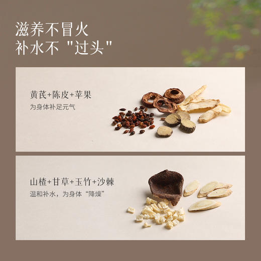 【黄芪苹果茶】黄芪 苹果 玉竹 干净无熏硫 熬夜搭子素颜水养生茶饮 商品图4