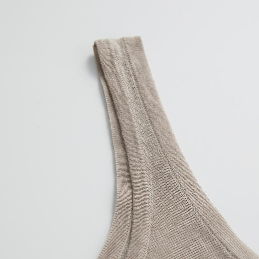 ROMI STUDIO“悠然法式”天丝亚麻混纺轻薄柔软针织背心 RWCRST3820 商品图2