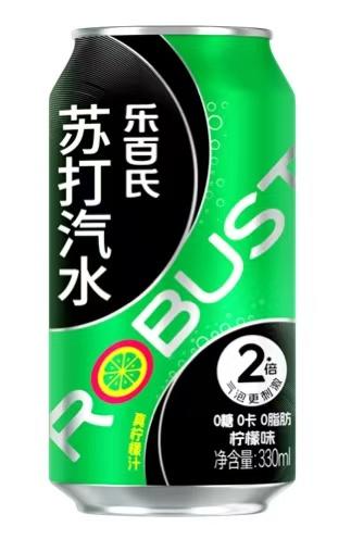 乐百氏苏打汽水饮料(柠檬味）330ml（6953014605171） 商品图0