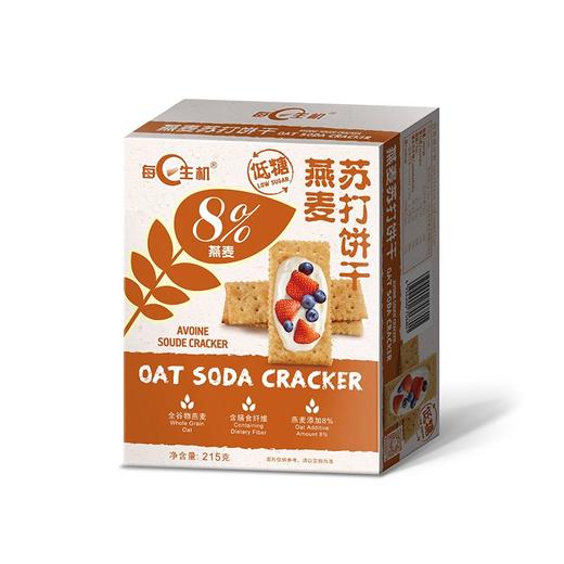 每日生机215g低糖燕麦苏打饼干 商品图0