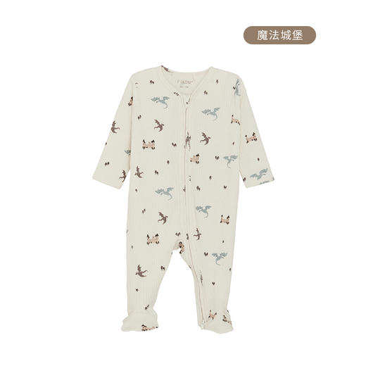 【云优选】FIXONI新生婴儿连脚连体衣宝宝爬服-限时清仓 商品图4