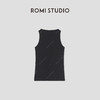 ROMI STUDIO“简约优雅”轻盈柔软一字领高弹力罗纹背心 RWCSSH2371 商品缩略图2