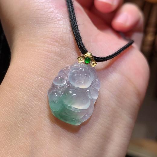 佛公翡翠吊坠 商品图2