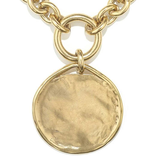 北京仓｜Goossens Paris-Talisman-金色 勋章 吊坠 项链［法国设计师］ 商品图4