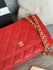 香奈儿woc链条包🉐️牛皮-红色金扣（粗球纹） 商品缩略图1
