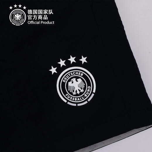 【官方正版】德国国家队 | 正反两穿黑灰短裤夏季运动休闲系带松紧腰裤 商品图3