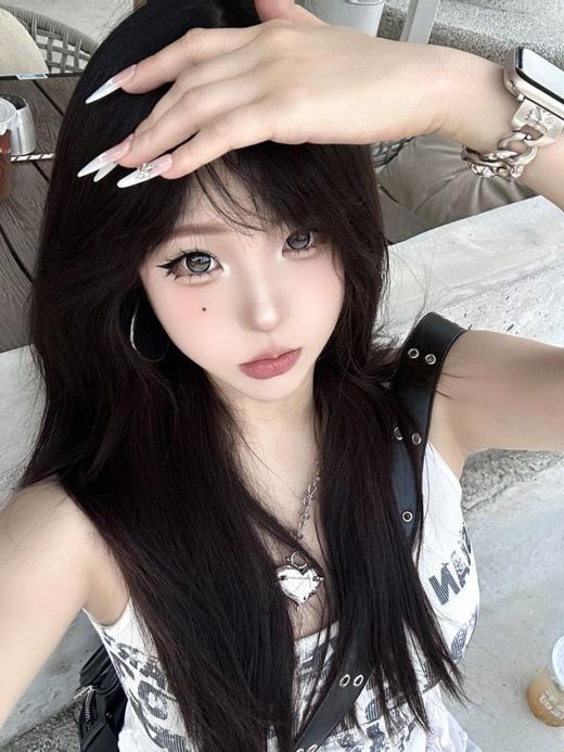 『大直径半年抛』 YEELENS-浅草寺甜妹 灰-14.5mm【半年抛0-800度 无525/575】 商品图3