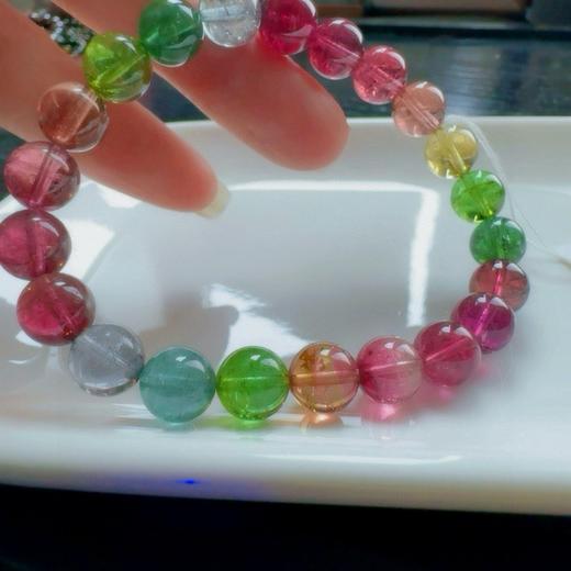 8.3mm单圈人鱼碧玺手串 商品图7