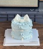蓝色裱花蝴蝶结蛋糕 n 商品缩略图0