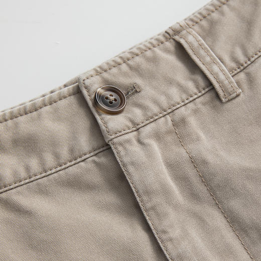 ROMI STUDIO“美式复古”舒适纯棉做旧洗水斜纹休闲短裤 RWCSXY2692【发货时间：25-30天】 商品图2