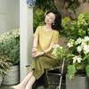 西子/【明媚午后】亚麻镂空定位绣花活力减龄鹅黄色上衣/SYTJ244 商品缩略图2