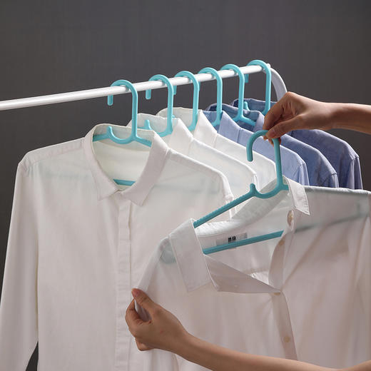 【批发】美丽雅优品 通用防滑衣架5支装颜色随机 商品图3