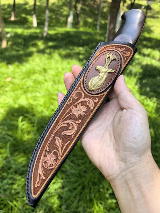 三希堂  现代刀系列 《鹿》大马小猎 未开刃 商品图10