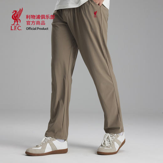 【官方正版】利物浦俱乐部 | 夏季灰咖色休闲裤男女款长裤休闲简约 商品图3