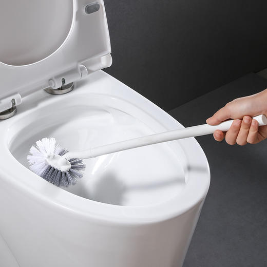 【批发】美丽雅长柄马桶刷家用无死角挂墙式缝隙清洁刷 1把 商品图3