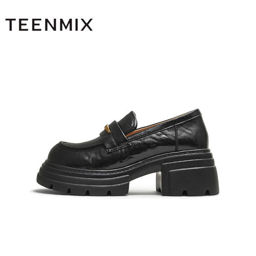 【云粉节】BF楼天美意乐福鞋厚底2025秋英伦复古单鞋女BL271CA5吊牌价899活动价539 商品图1