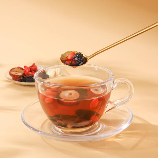 北纬纯净食品│不觉晓酸枣仁茯苓百合茶黄精桑葚6g*16包独立小包装 商品图2