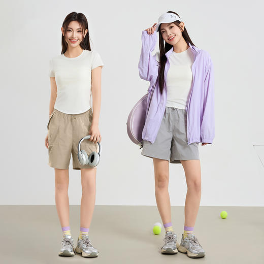 I’d爱帝女式轻户外山系休闲四分裤运动中裤登山裤夏季工装短裤 商品图7