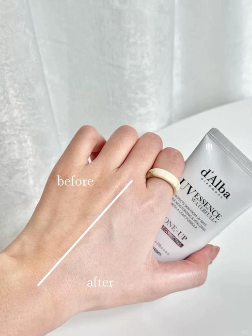 韩国dalba黛尔珀水润清透隔离防晒霜妆前提亮素颜霜清爽保湿50ml空姐 商品图6