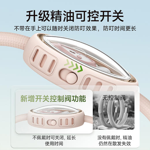 【述己小精灵防蚊精油手环】专业儿童精油防护神器防蚊虫防叮咬户外随身 商品图1