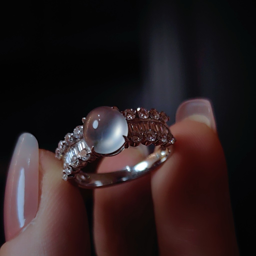 “满目皆星河”1号翡翠戒指