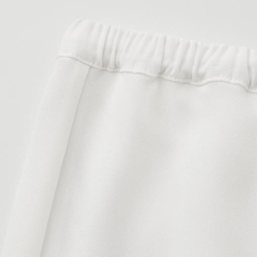 ROMI STUDIO“清新优雅” 醋酸凉感轻柔顺滑双开叉半身裙RWCRX42450 商品图2