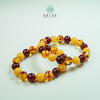 琥珀单圈-缅珀多宝圆珠⼿串约10mm 商品缩略图0