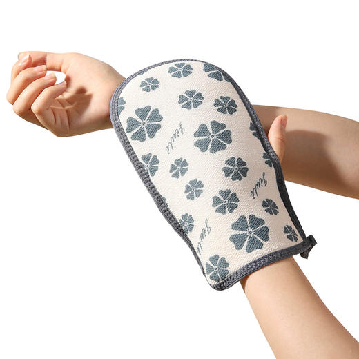 【批发】美丽雅印花双面沐浴手套 商品图4