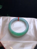 620453，57.8绿底正圈手镯，大半圈绿底色，底妆均匀干净，有水头 商品缩略图4
