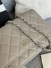 香奈儿woc链条包🉐️牛皮-灰色银扣（粗球纹） 商品缩略图1