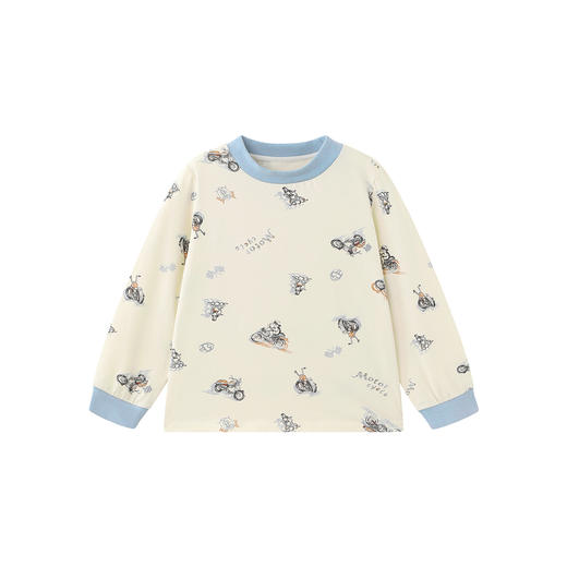 【商场同款】英氏儿童内衣四季保暖男女童睡衣睡裤可组套装家居服 商品图4