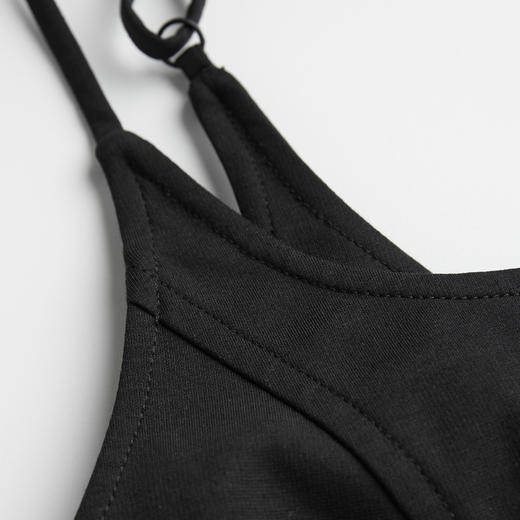 ROMI STUDIO“简约舒适”可调节肩带方圆领弹力针织吊带 RWCSST2624 商品图3