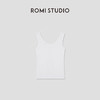 ROMI STUDIO“clean fit”舒适棉质弹力U领针织吊带背心RW24WSH1284 商品缩略图0