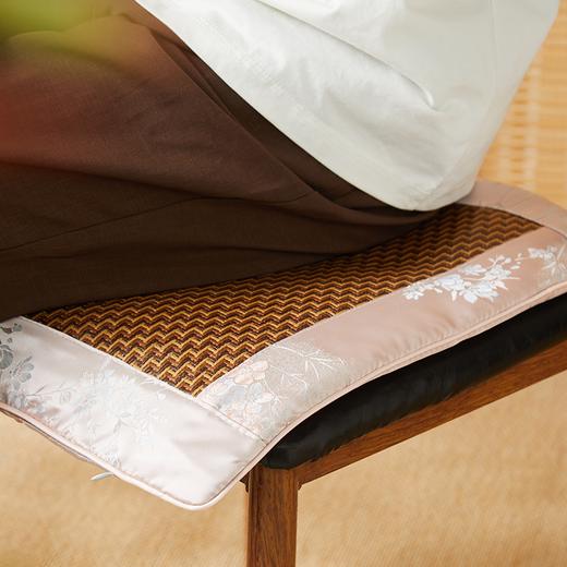 盐掌柜锦缎养身坐垫， 3年陈艾绒、红花、玫瑰，PP凉爽，身体温暖，带加热功能【枕头5天内发货】【G】 商品图1