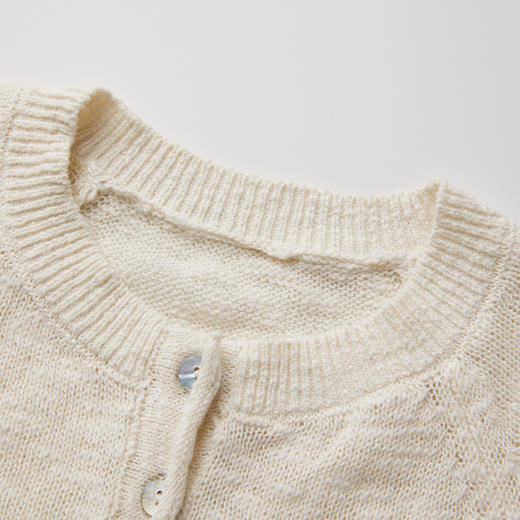 ROMI STUDIO“慵懒随性”花纱圆领插肩小飞袖短袖上衣 RWCRSZ4153 商品图2