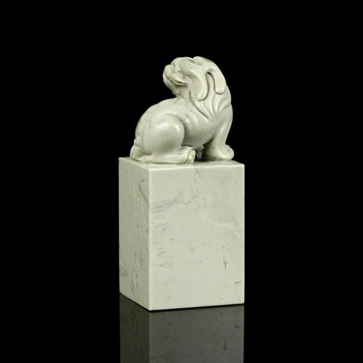 孤品016966-老挝石旗降瑞兽方章3.6*3.6*8.8cm 商品图2