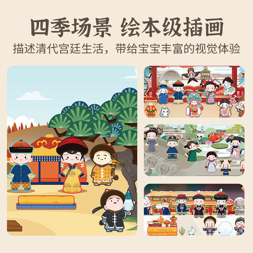 可来赛 紫禁四季磁力贴 商品图1