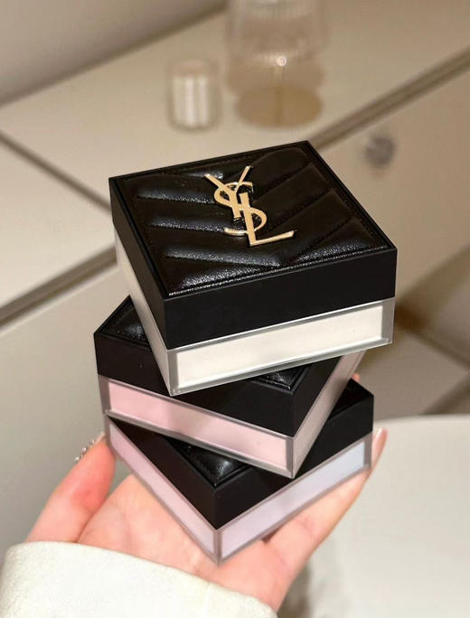 新品！YSL2025春季皮革散粉蜜粉细腻哑光01 04 05 薰衣草紫 蓝色 商品图0