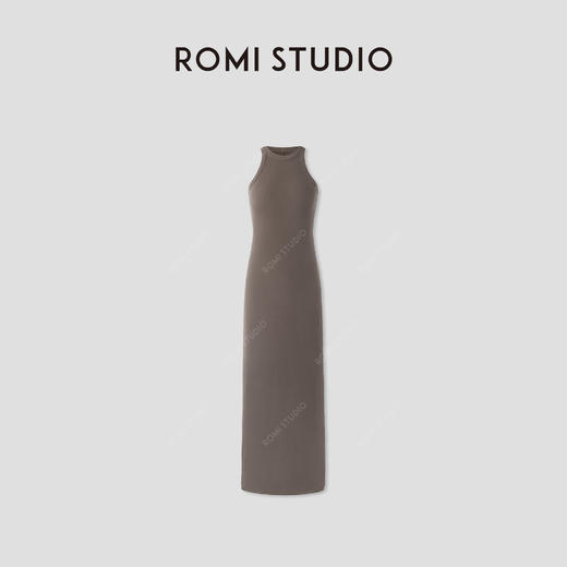 ROMI STUDIO“舒适优雅”莫代尔轻薄柔顺弹力修身连衣裙 RWCSLG2683 商品图2