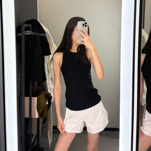 ROMI STUDIO“轻盈夏日”100%美丽诺绵羊毛轻薄圆领背心RW25SSG0118 商品图0