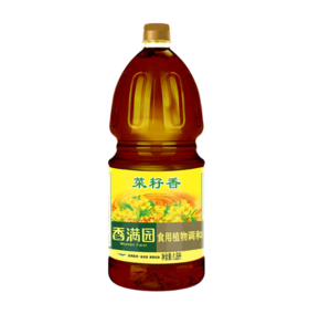 香满园菜籽香食用植物调和油1.8L