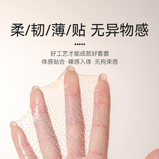 羞羞哒奇点套 避孕安全套超薄颗粒型玻尿酸不油腻夫妻情趣计生情趣用品 商品图7