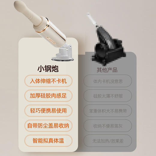 姬欲小钢炮全自动伸缩震动加温炮机 商品图2