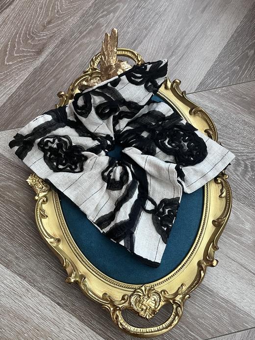 藤蔓织梦 定制亚麻发圈 22318 商品图2