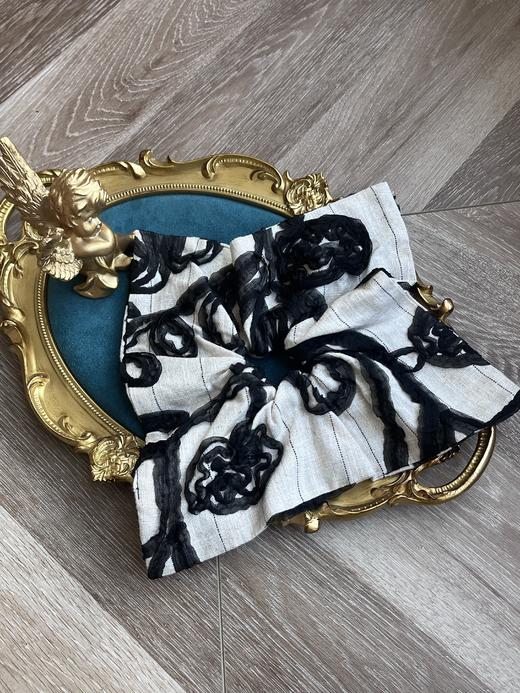 藤蔓织梦 定制亚麻发圈 22318 商品图1