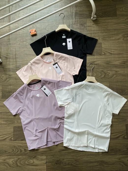 迪桑特女士抗菌凉感透气短袖专业级吸汗速干运动衫 商品图5