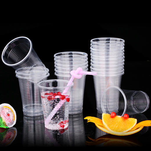 【批发】美丽雅190ML高光航空杯加厚款 100个/袋 商品图5