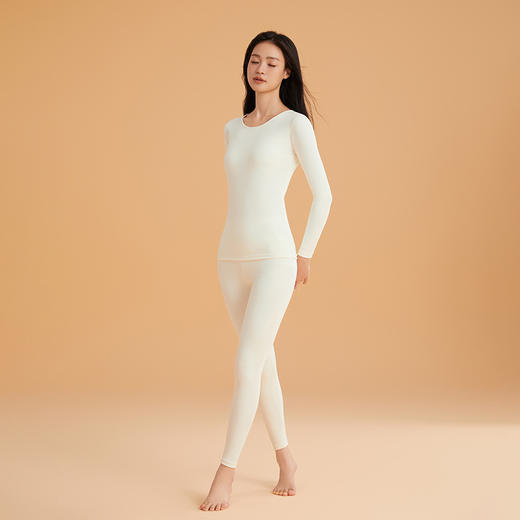 现货【YW】无忧购“”109元3件羽绒蛋白轻燃套装保暖内衣YZ-703-2（48小时发货) 商品图9