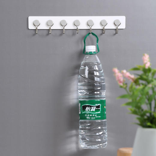 【批发】美丽雅简色活动七连钩无痕粘钩新老包装随机 1个 商品图5